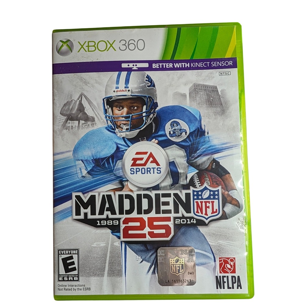 Madden NFL 25 EA Sports Xbox 360 Football Game Anniversary Edition Kinect NTSC